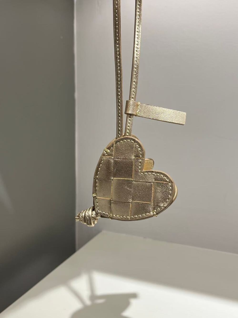Bottega Veneta Heart Charm